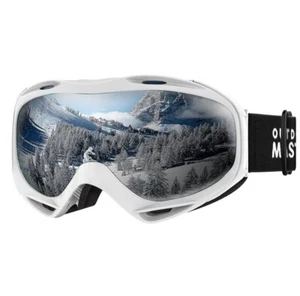 Outdoormaster OTG Ski Goggles White Frame VLT 11.7% - Picture 1 of 5