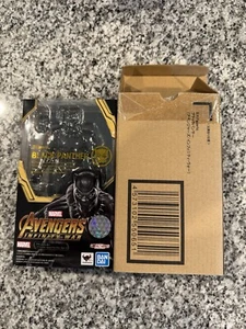 S.H.Figuarts Black Panther Action Figure Avengers Infinity War Bandai Japan - Bild 1 von 2