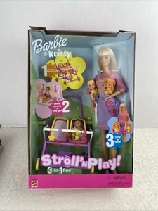 Barbie e Krissy Stroll 'n Play 3 in 1 set 3 bambole MAI APERTE Mattel Vintage - Foto 1 di 10