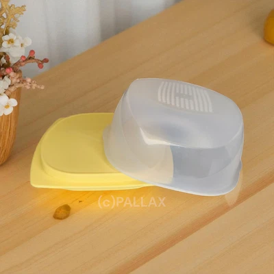 TUPPERWARE A197 MINI FORMAGGIO MAX GIALLO CONTENITORE FORMAGGIO - Immagine 1 di 2
