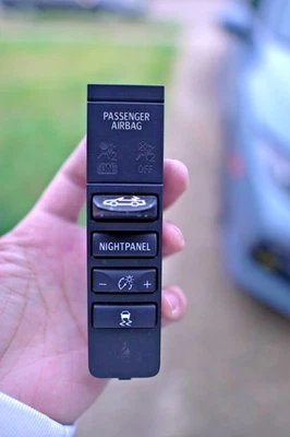 07-11 SAAB 9-3 Convertible ESP Interruptor de techo Panel nocturno 12763715 OEM EXC+++++ Foto 1 de 4