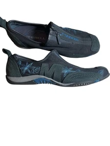 Sneakers Merrell donna taglia 6,5 Barrado casual zip comode scarpe da passeggio blu navy - Foto 1 di 5
