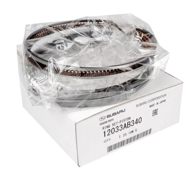 Genuine OEM Piston Rings for Subaru Forester Impreza Legacy Outback 12033AB340 - Image 1 of 4