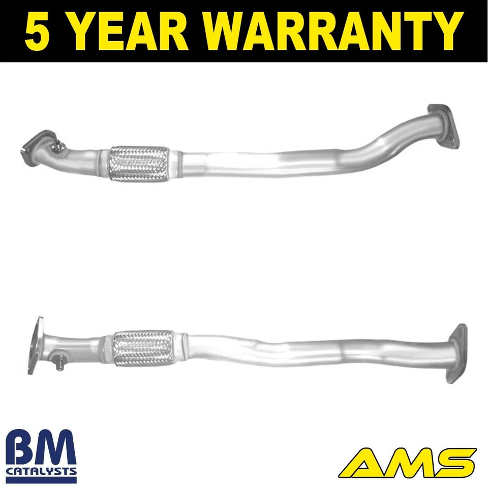 Se adapta a Fiat Bravo 2007-2011 1.6 D tubo de escape Euro 4 centro BM 51797077 Foto 1 de 4