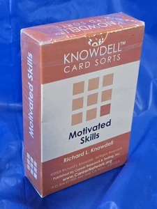 KNOWDELL MOTIVATED SKILLS CARD SORTS CAREER ASSESSMENT TOOL 2005 NEW & SEALED! - Bild 1 von 2