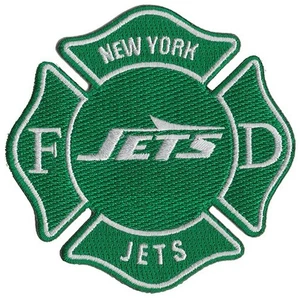 New York Jets - FD NEW Fire Patch - Picture 1 of 1
