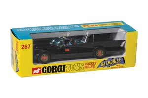 Corgi RT26701 Diecast Cars-RT26701 Batmobile with Batman and Robin-Men, Women & - Picture 1 of 7