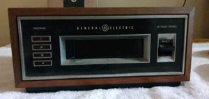 Vintage General Electric Model# TA556 Walnut 8 Track Player - Picture 1 of 4