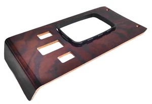 Mercedes-Benz W107 (R107) - Panel de madera de consola central, madera burl, NUEVO - Imagen 1 de 5