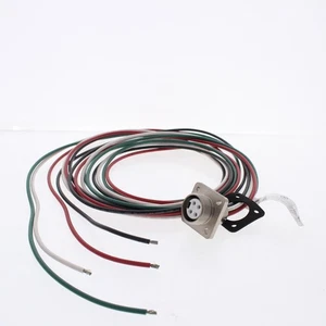 Hubbell Mini-Quick Flanged Female Receptacle 3P4W Quick-Connect 16AWG HRMF04506 - Picture 1 of 5