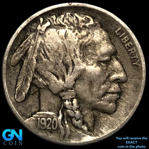 1920 D Buffalo Nickel #E0325 Cover