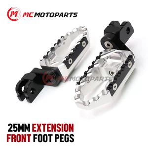 CNC TRC Adjustable Wide Rider Foot Pegs Fit Ducati Scrambler 800 1100 400 Stxty2 - Picture 1 of 15