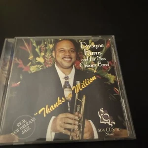 Thanks a Million by Burns, Dwayne Mint CD, 2001 Real New Orleans Jazz Autograph - Picture 1 of 2