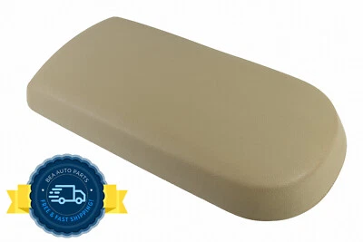 Ford Taurus 2008 2009 consola central beige vinilo reposabrazos tapa cubierta OEM Foto 1 de 4