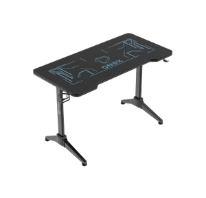 ONEX GD1200G RGB Premium Tempered Glass Gaming Office Desk - Picture 1 of 6