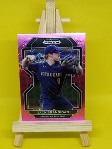 2022 Prizm Draft Picks Neon Pink Velocity #PDP83 Jack Brannigan - Picture 1 of 2