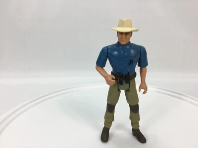 Figura de acción Kenner camisa azul Dr. Alan Grant 1993 Jurassic Park de colección 4,5"  Foto 1 de 4