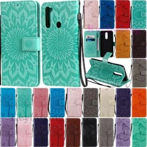 Etui portefeuille à rabat en cuir pour Xiaomi Redmi 8 8A Note 8 Pro 8T Mi Note 10 A3 - Photo 1 sur 40