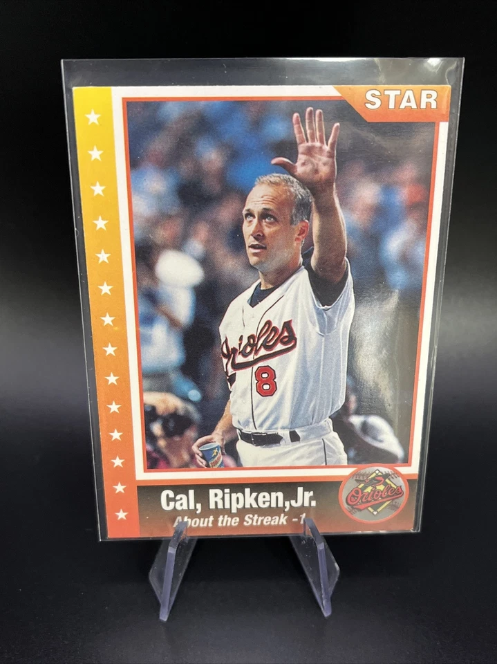 1995 Star Cal Ripken Jr. About the Streak-1 #40 - Image 1 of 2