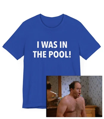 Seinfeld Shrinkage Tee, Funny 90s TV Show Gift For Dad, Unisex T-Shirt Nostalgia - image 1 of 3