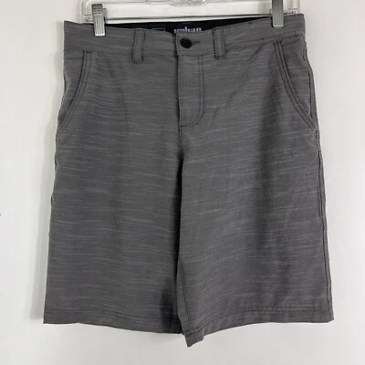 Pantalones Cortos de Natación Urban Pipeline Jóvenes Niños Talla 12 Husky Frente Plano Gris Bermudas Foto 1 de 4