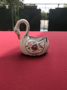 Cigne en faïence R.C. & Cal Da Juncal Porto De Mós - Picture 1 of 8