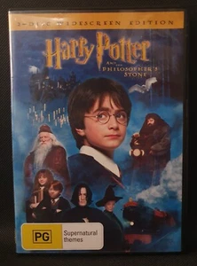 Harry Potter and The Philosopher's Stone (DVD, 2001, Region 4) - Picture 1 of 3