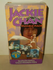 Jackie Chan VHS Movies 36 Crazy Fists & Eagle Shadow Fists RUMBLE PACK Box Set - Picture 1 of 12