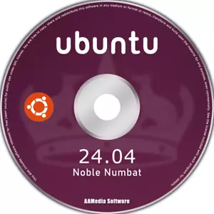 Linux Ubuntu Desktop 25.04 LTS 64bit Live Bootable DVD DL Linux Operating System - Picture 1 of 2