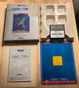 Vintage 1982 Vectrex Star Trek The Motion Picture Complete Box Manual Overlay - Picture 1 of 12