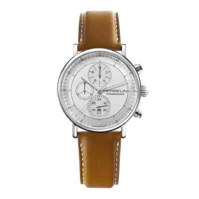 Herbelin Inspiration 35647AP12GD Mens Brown Leather Strap Chronograph Dial Watch - Image 1 of 4