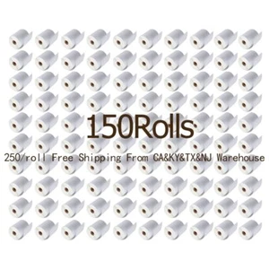 150 Rolls 4X6 Direct Thermal Shipping Barcode Labels for Zebra Eltron 2844 ZP450 - Picture 1 of 9