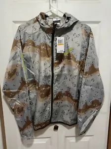 $80 NWT Men’s LRG Lifted Research Group X Digi Camo Tennis Windbreaker Jacket Sm - Picture 1 of 7