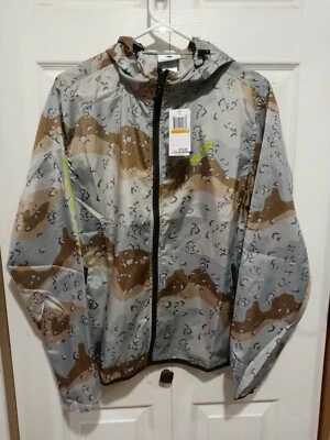 $80 NWT Men’s LRG Lifted Research Group X Digi Camo Tennis Windbreaker Jacket Sm - Image 1 of 4