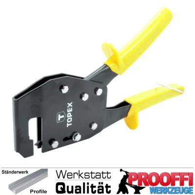 Trockenbau Verbundzange 260 mm Krimperzange Für Ständerwerk Verbund Profile TP - Bild 1 von 3