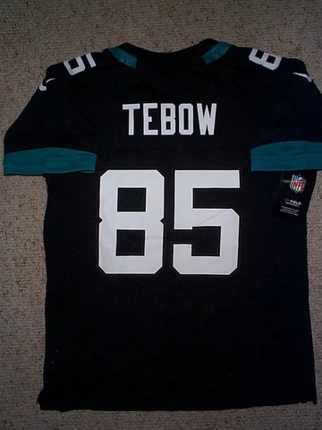*IRREGULAR* Jax Jaguars TIM TEBOW nfl NIKE Jersey YOUTH KIDS BOYS (m-med-medium) Cover