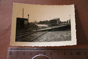 tolles altes Foto Güterbahnhof ??? Ort ?? - Picture 1 of 4