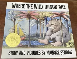 Where the Wild Things Are by Maurice Sendak, 25th Anniversary with Caldecott Med - Picture 1 of 10
