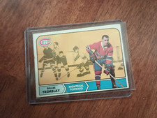 1968-69 OPC GILLES TREMBLAY HOCKEY CARD