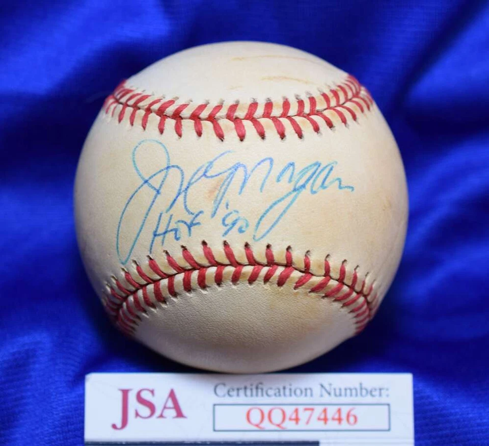Joe Morgan JSA COA Autograph National League Signed Baseball HOF 90 - Image 1 of 1