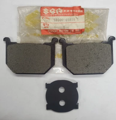 59300-05810 SUZUKI OEM КОМПЛЕКТ ПЕРЕДНИХ ТОРМОЗНЫХ КОЛОДОК 85-86 GV700GL GV1200GL MADURA - Изображение 1 из 4