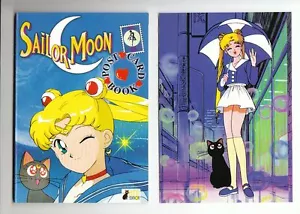 Sailor Moon Post Card Book Luna Edition 14 postales en perfecto estado! - Imagen 1 de 8