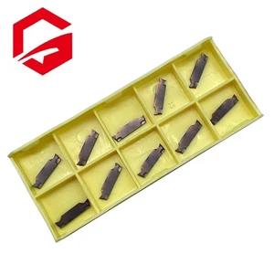 10Pcs 1.5mm MGGN150-JM CNC Grooving Cut-off Carbide Inserts for MGEHR/L Holder - Picture 1 of 6