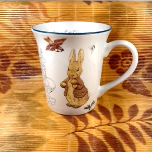 Beatrix Potter Peter Rabbit Coffee Mug "and don't get into mischief" 15 Oz 2022 - Picture 1 of 10