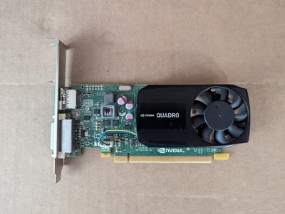 NVIDIA QUADRO K620 2GB GDDR3 0379T0 DISPLAYPORT DVI PCIE X16 GRAPHICS VIDEO CARD - Image 1 of 4