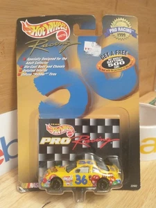 Hot Wheels Racing 1/64 NASCAR diecast #36 M&M's Pedigree Ken Schrader 1999 NIP - Picture 1 of 6