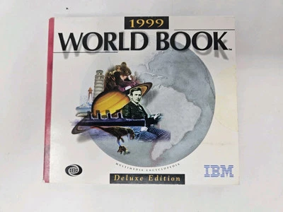IBM 1999 World Book Deluxe Edition PC CD-ROM 1999 - Image 1 of 4