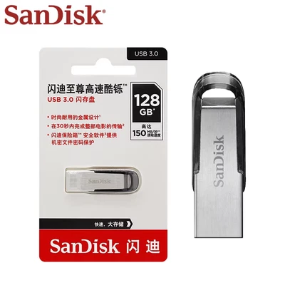 Originale Sandisk Ultra Flair CZ73 USB 3.0 Flash Drive 32GB 64GB Memory Stick 12 - Immagine 1 di 4