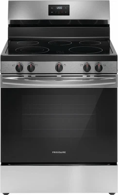 Frigidaire FCRE3052B 30"W 5,3 Cu. Pies - Acero inoxidable Foto 1 de 4