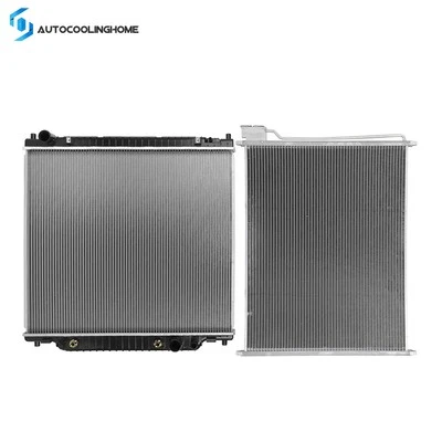 Cooling Radiator And Condenser For 2000 2001 2002 2003 2004 2005 Ford Excursion - Изображение 1 из 4